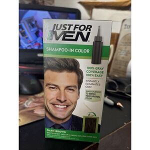 Just For Men Original Formula Hair Color "Shampoo-In Color" H-45 Dark Brown